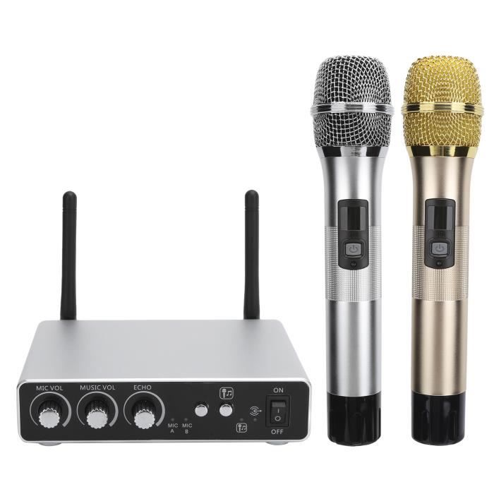 Microphone sans fil, microphone anti-interférence Microphone ...