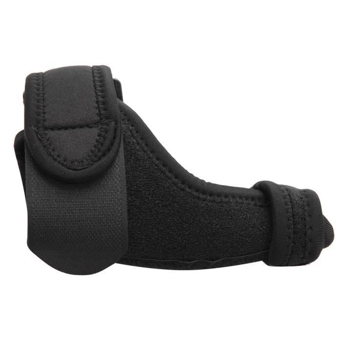 2 Bandes De Soutien De Poignet Réglables – Pour Sport (Muscu, Tennis, Badminton) Et Travail De Bureau – Noir – Protection Contre Les Tendinites