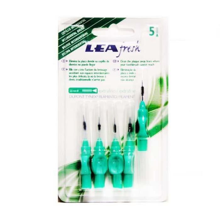Paquet de pinceau interdentaire extrafine Lea Fresh 5u