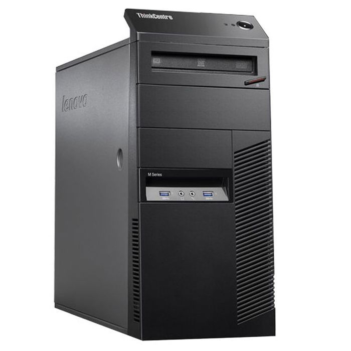 PC Tour Lenovo ThinkCentre M83 i3 4130 RAM Disque Dur 500Go Windows 10 Wifi - vue 1