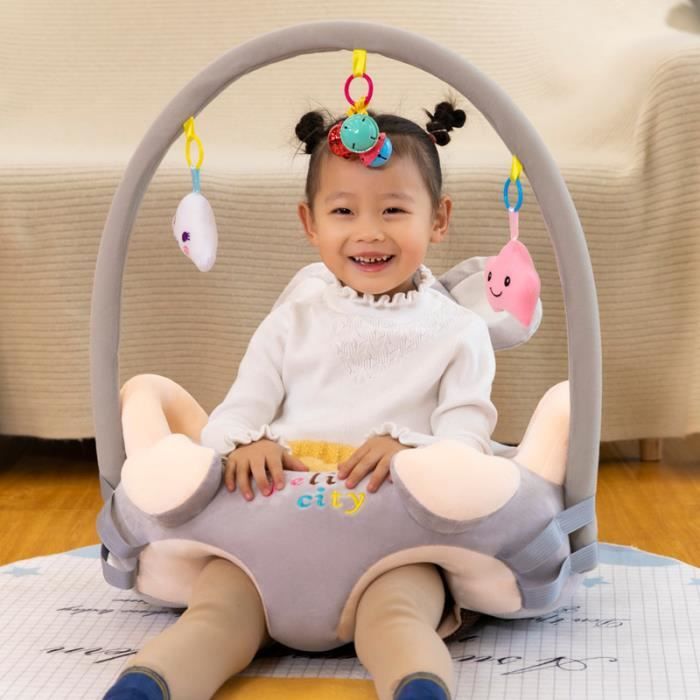Siège De Soutien Pour Tout-Petits En Forme D'Animal - Chaise Moelleuse Pour Apprendre à S'asseoir - Décoration Chambre Enfant