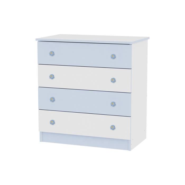 Commode chambre bébé / enfant Lorelli Bleu