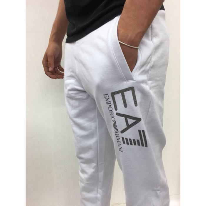survetement ea7 blanc