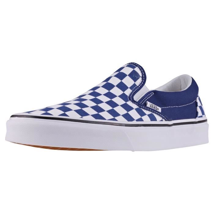 Vans Classic Slip-on Checkerboard Hommes Chaussures sans lacets ...