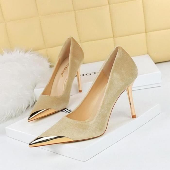 Escarpin beige pas cher on sale