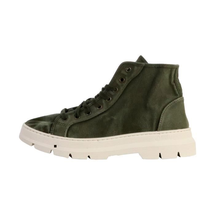 Natural World Basket Montante à Lacets Natural World Bota Enzimatica - Kaki Enz