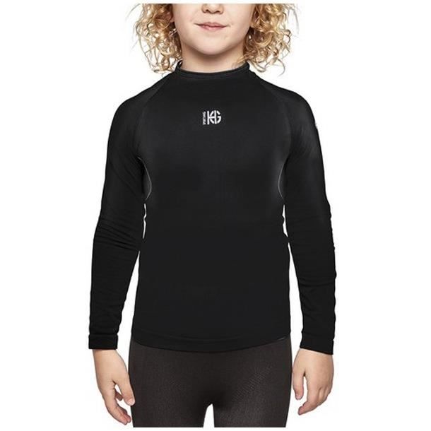 T-shirt thermique enfant Sport HG Eleven noir - Garçon - Synthétique -  Taille US Noir - Cdiscount Sport