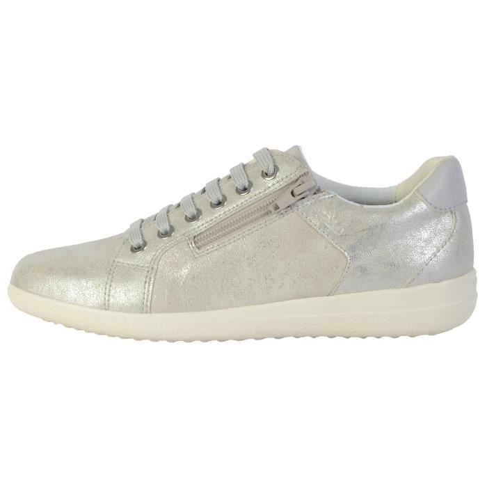 Tennis argenté femme clearance