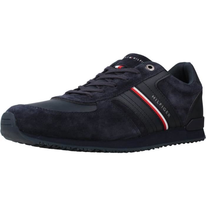Basket tommy top hilfiger bleu