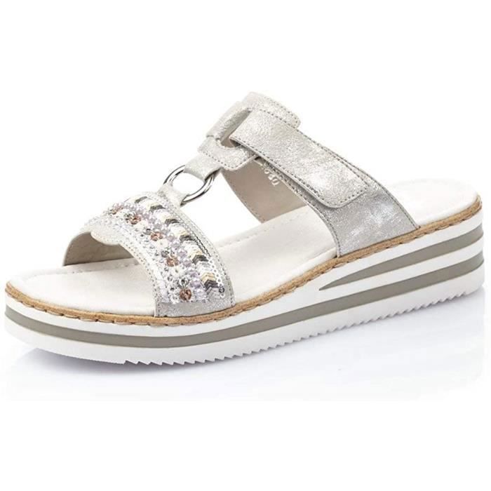 Rieker Sandales pour Femmes V02M6 Femmes Keilsandalen