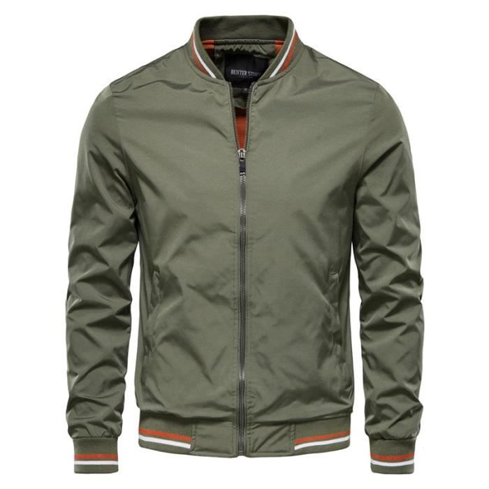 Veste Homme Printemps Casual Veste Homme Col Montant L g re Veste