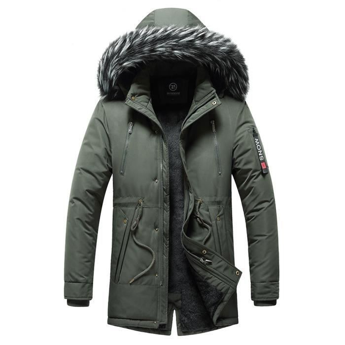 Parka homme mi new arrivals longue