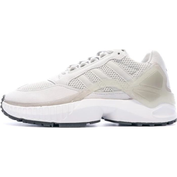 Baskets Grise Femme Adidas Zx Wavian Grey Cdiscount Chaussures