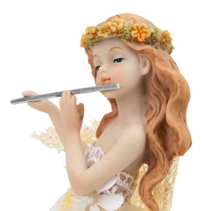 Ange Jouant De La Trompette Fontanini – Figurine Crèche 12 Cm, Résine Peinte à La Main, Fabriquée En Italie - 11