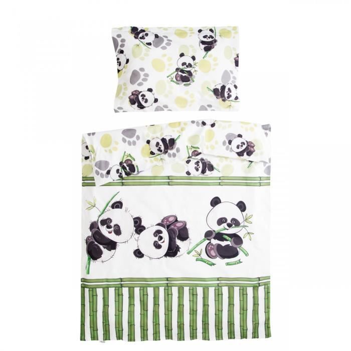 Bambou Panda Housse De Couette 100x140 Cm Et Taie D Oreiller 40x60 Cm Pati Chou 100 Coton Parure De Lit Pour Bebe Cdiscount Puericulture Eveil Bebe Bambou Panda Housse De Couette 100x140 Cm Et Taie D Oreiller 40x60 Cm Pati Chou 100 Coton Parure De Lit Pour Bebe Cdiscount Puericulture Eveil Bebe