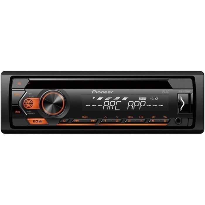 Pioneer DEHS120UBG Lecteur CD de Voiture Single DIN Cdiscount Auto