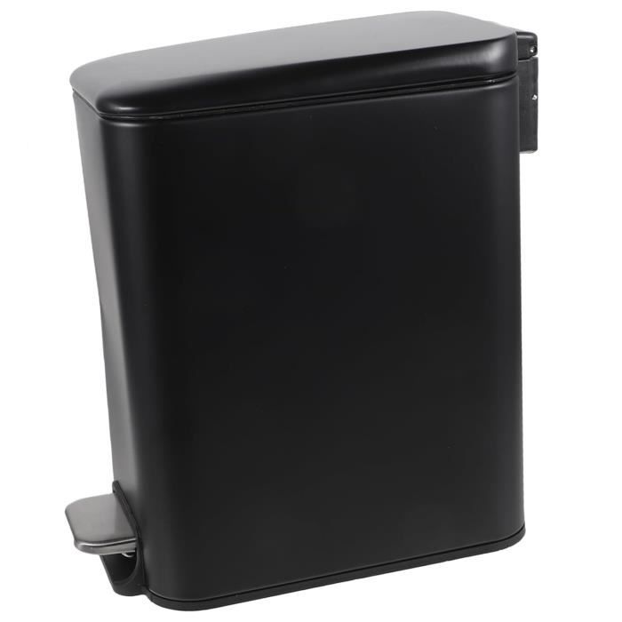 Poubelle Tri Sélectif 3x20L - Acier Inox Noir, 60L, Pédale, Anti-Odeurs, Pour Cuisine - 11