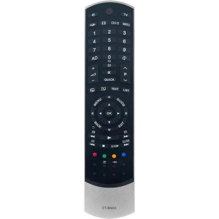 Télécommande Toshiba Originale Pour TV 42UL975G, 42UL975R, 42VL963 - Neuve, Testée, Compatible Infrarouge