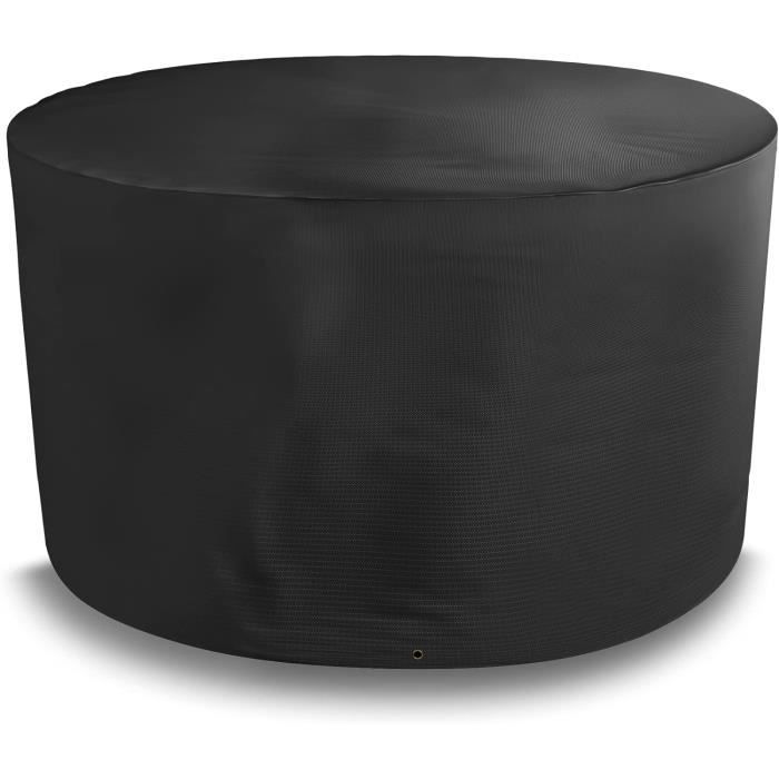 PATIO PLUS Garden Heavy Duty Tafelhoezen Rond Met Luchtroosters Tuinmeubelset Hoes Waterdicht Winddicht Anti Uv 230x90cm Grijs PATIO PLUS Garden Heavy Duty Tafelhoezen Rond Met Luchtroosters Tuinmeubelset Hoes Waterdicht Winddicht Anti Uv 230x90cm Grijs