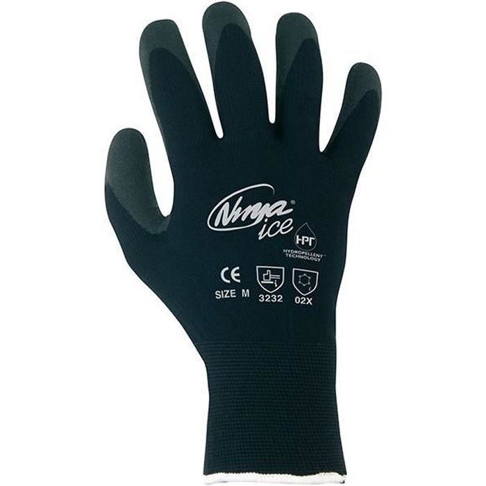 Gant Ninja Ice spécial froid double couche SINGER - Taille 7 - NI00S