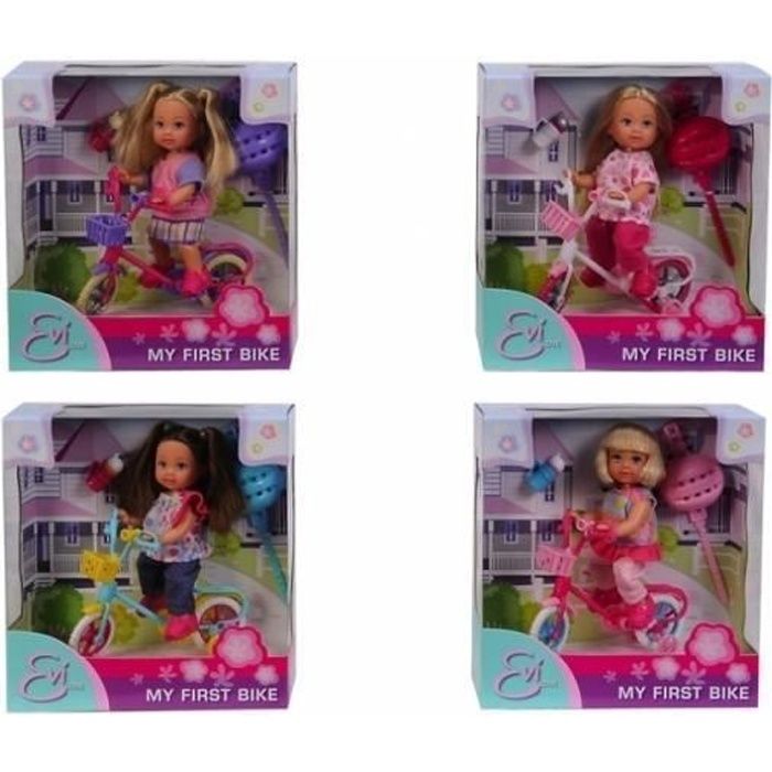 Assortiment Evi et son Premier Vélo Achat / Vente poupée Cdiscount