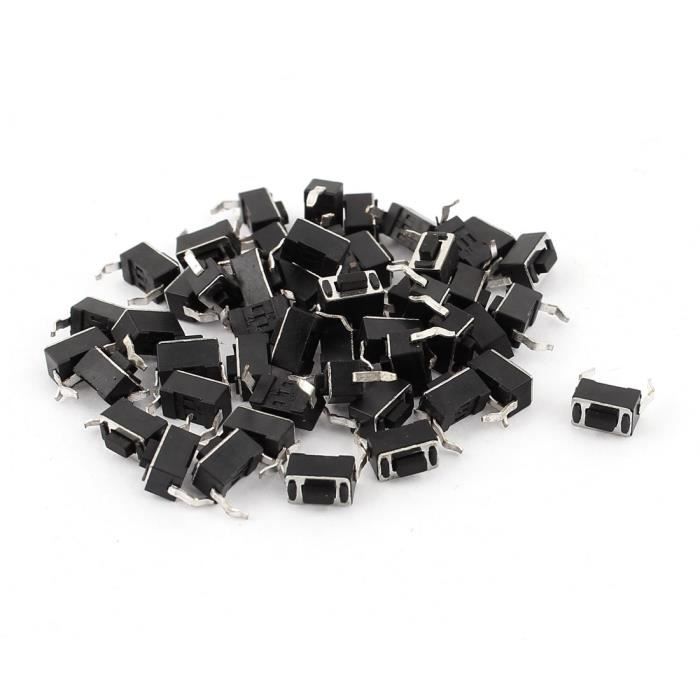 4.5x4.5x4.3mm SPST PCB Tactile Bouton Poussoir Normalement Ouvert Interrupteur 4.5x4.5x4.3mm SPST PCB Tactile Bouton Poussoir Normalement Ouvert Interrupteur