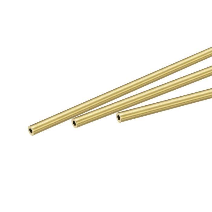 Tiges En Laiton 4mm X 250mm - Lot De 4 Pour Bricolage Et Modélisme