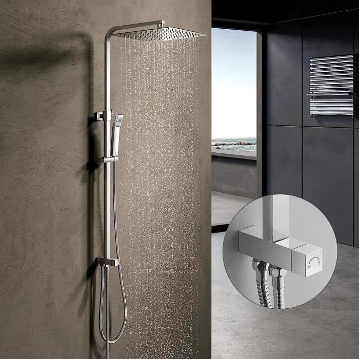 YOOZENA Colonne de Douche sans ,Ensemble de Douche avec 25