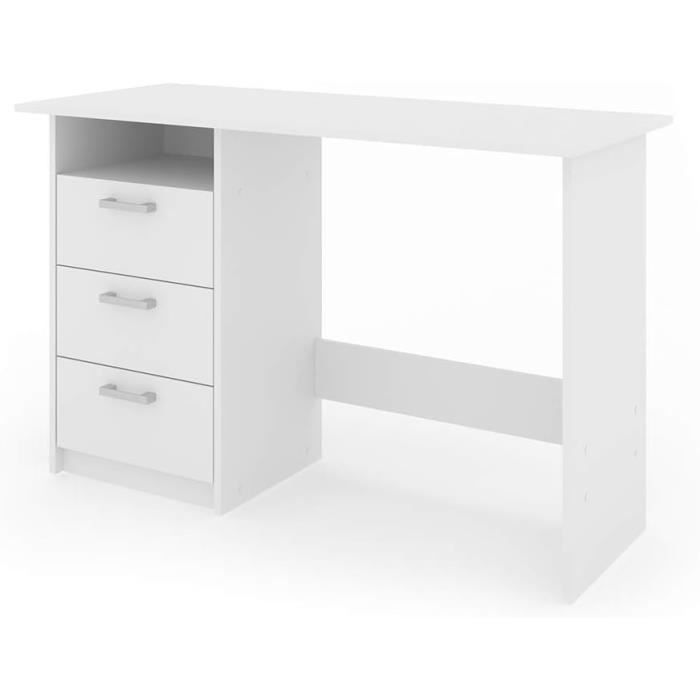 OP = OP: Vipack London bureau 140 cm – Wit – Sterre Tijl