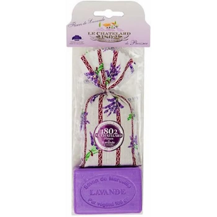 PRODUIT DE PROVENCE Sachet Fleur de Lavande et Lavandin et Un Savon