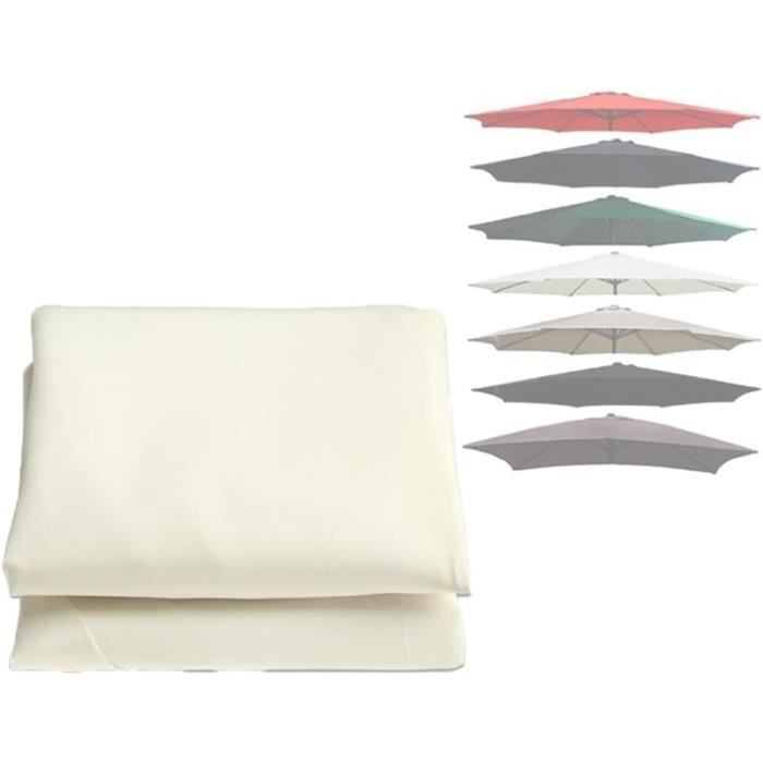 Toile De Rechange 2×2 M Pour Parasol Carré – Rouge Vin – Tissu 160 G Imperméable UV – Remplacement Facile
