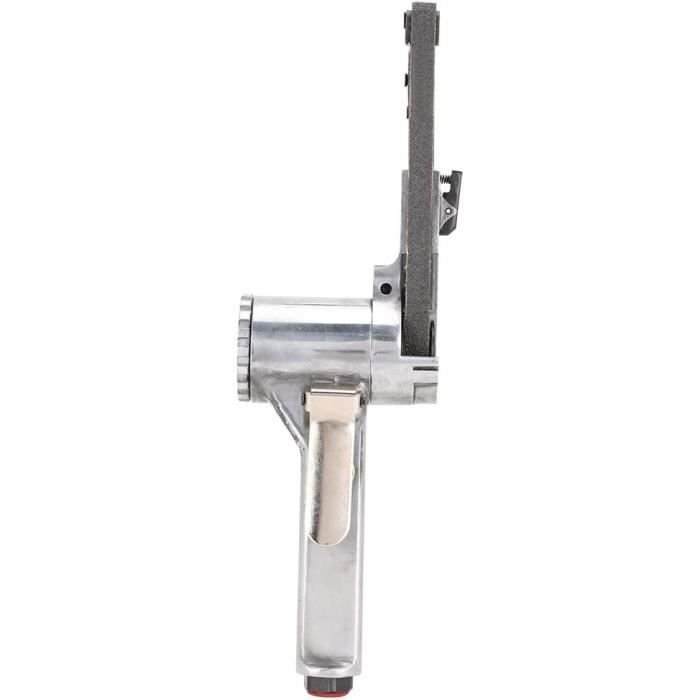 Ponceuse à Bande Pneumatique 10mm 330mm Avec 25 Bandes Abrasives - Outil Polissage Voiture Et Métal