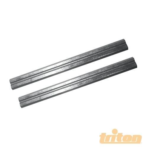 Fers de rabot TCMPL 60 mm TCMPLB60 Triton - Lot de 2 fers réversibles HSS