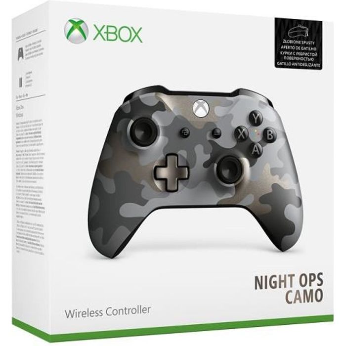 Microsoft Xbox Wireless Night Ops Camo Special Edition Bluetooth Manette de jeu AnalogiqueNumérique PC Xbox One Xbox One Xbox One X - vue 10