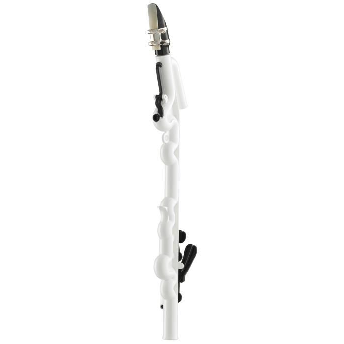 Yamaha YVS-100, End-blown (fipple), Synthétique ABS, Blanc, 46 cm, 90 mm, 55 mm