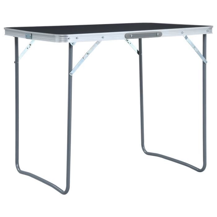 BRUNNER Kadre – Table Basse Pliable Ultra-Compacte En Aluminium Avec Plateau Enroulable, Idéale Camping & Randonnée, Charge 30 Kg + Sac De Transport