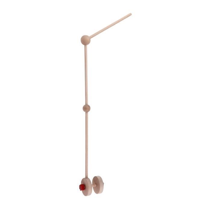 Afunta Potence de mobile pour berceau, 58 cm, avec boîte à musique