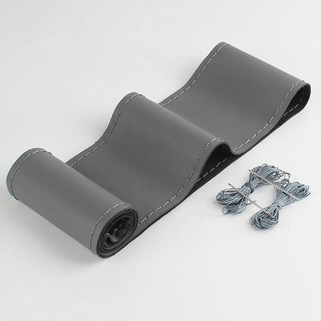 Housse De Volant En Cuir Microfibre Perforé, Tissu Pour Fiat Bravo