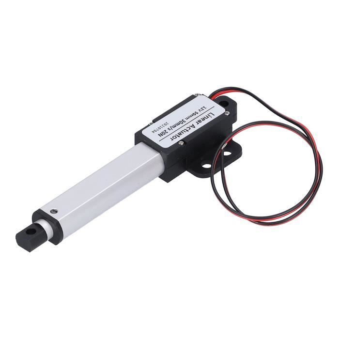Actionneur Linéaire 30mm DC 12V - Mini Mouvement Électrique Vis T - Course 30mm 4mm/s 150N