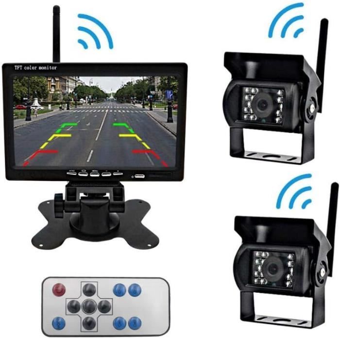 Kit De Caméra De Recul Sans Fil Pour Voiture/camionnette/pick-up