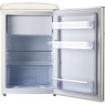 FRIGELUX R4TT108RCE - Réfrigérateur Table top 108L dont Freezer 13L - Froid statique - L55x80cm - Crème-1