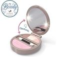 Smoby - My Beauty Powder Compact - Poudrier Factice Lumineux - Miroir - 320151-1