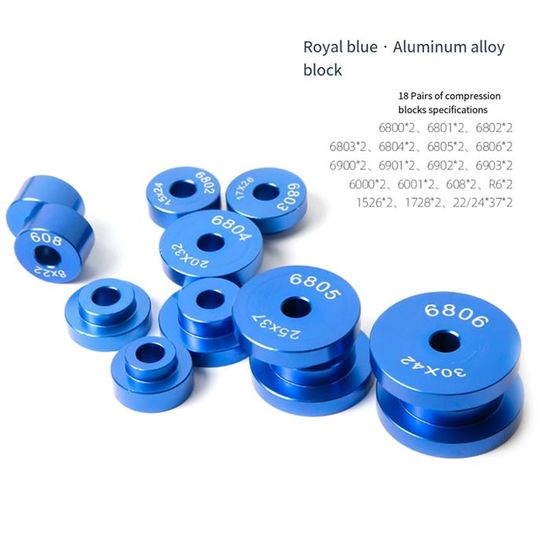 Fayrimi Kit De Presse à Roulements Pour Vélo – Compatible 6806, BB70, BB86, BB90, BB92, BB30 – Alu, Pratique, Pour Atelier Ou Extérieur !