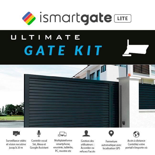 ISMARTGATE - Ouvre-portail connecté Ultimate Lite 21,00 - Cdiscount  Bricolage