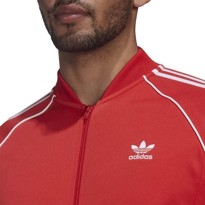 Adidas sst 2025 homme rouge