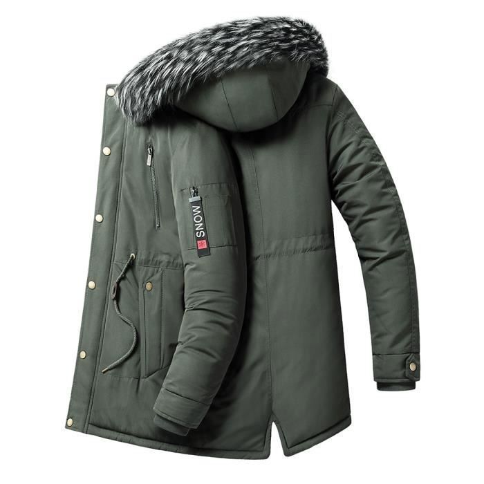 Parka homme mi sale long