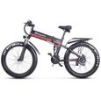 Vélo électrique pliable MX01 pour hommes et adultes, 1000W, batterie au Lithium 48V, VTT-2