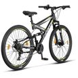 Vélo tout terrain Licorne Bike Strong 2D - Schwarz/Lime - 26", 27,5", 29"-2