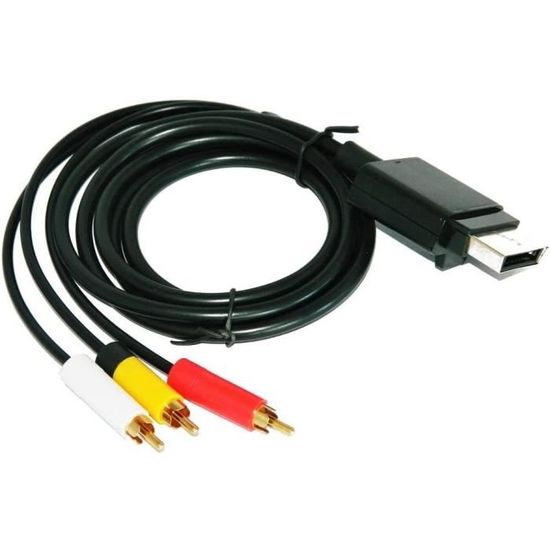 Câble Vidéo RCA Officiel Pour Xbox 360 – Péritel, Adaptateur Secteur à Rajouter, Occasion