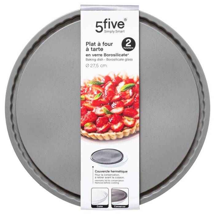 Lot De 2 Moules à Tarte En Silicone Souple 26,5 Cm – Antiadhésif, Lavable, Pour Gâteaux, Quiches, Cheesecake